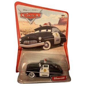 Disney Pixar Cars Sheriff Die-Cast Toy Car Figurine 1:55 Scale By Mattel